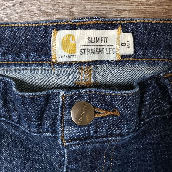 Carhartt Rugged Flex Layton Double Front Jean Slim Fit Women's 8L - Picture 6 of 13